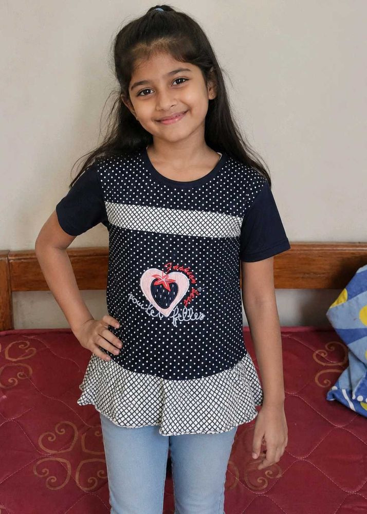 dark blue tees (kids)