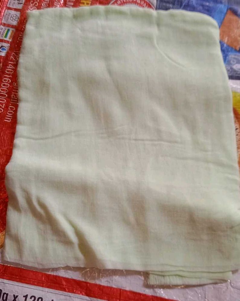 Light Green Cotton Dupatta
