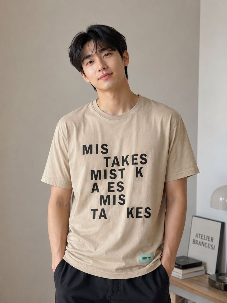 Only &amp; Sons Graphic Print T-Shirt