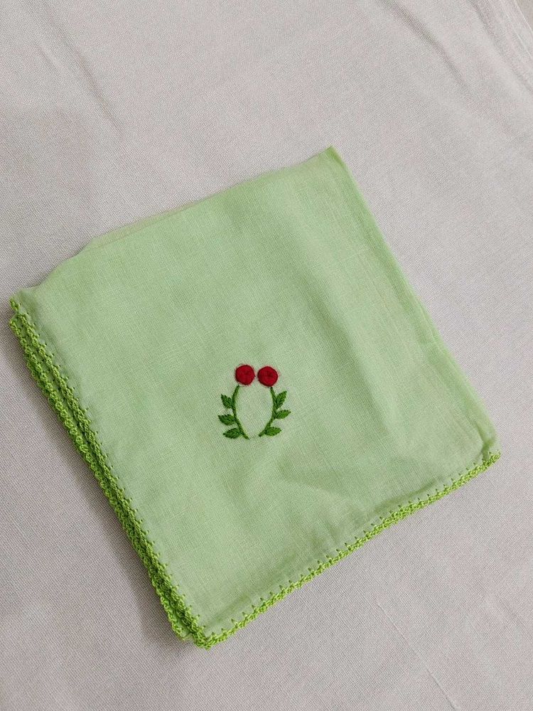 Hand Embroidered Handkerchief (Set of 3)