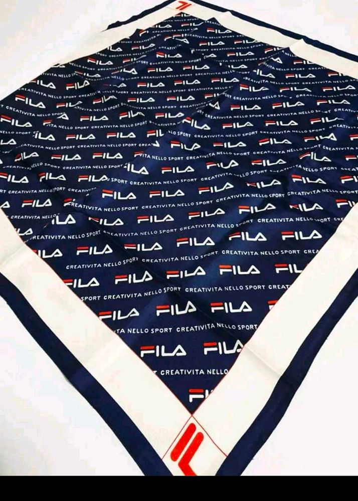 Fila Printed satin Scarf/bandana