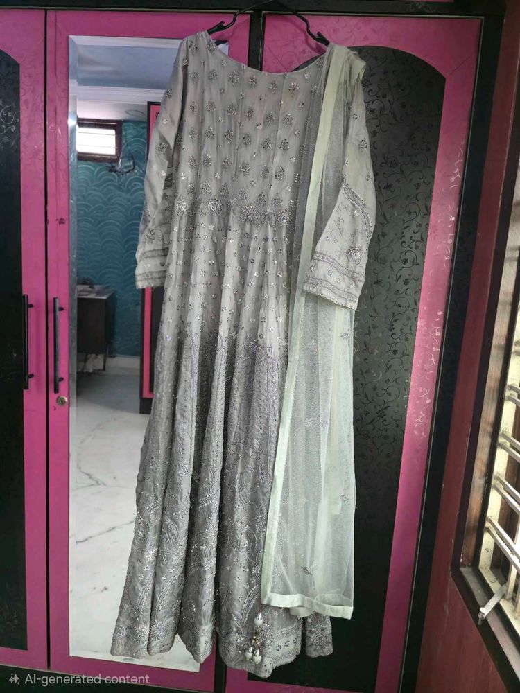 handwork heavy gown