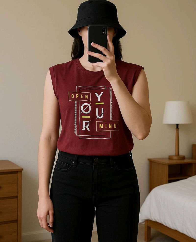 Red Tshirt Cotton