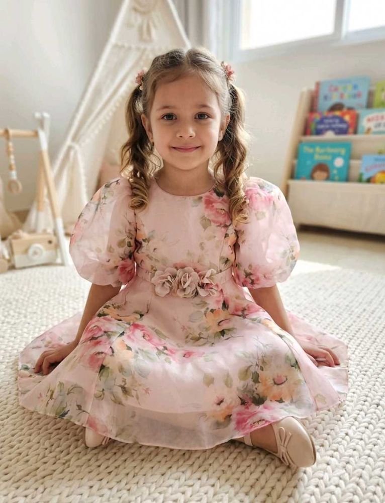 Floral Dress 4-6 yrs
