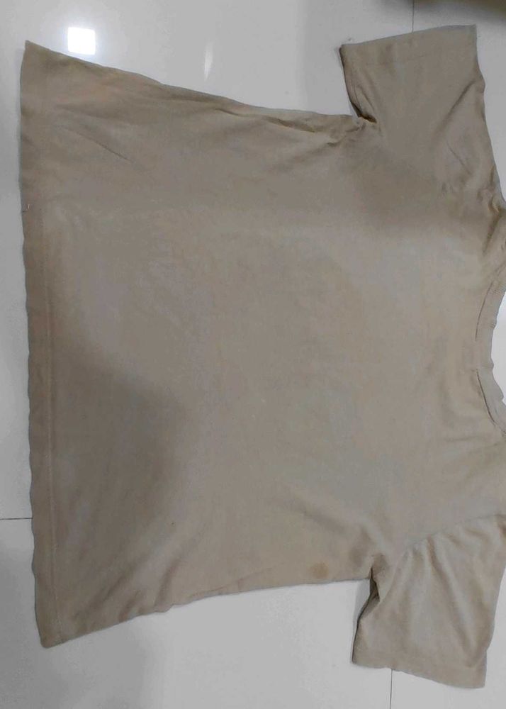 Basic Beige T-Shirt