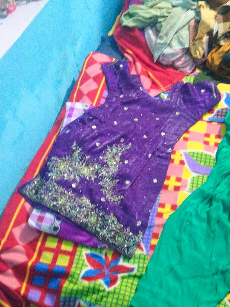 Satin Silk Suit