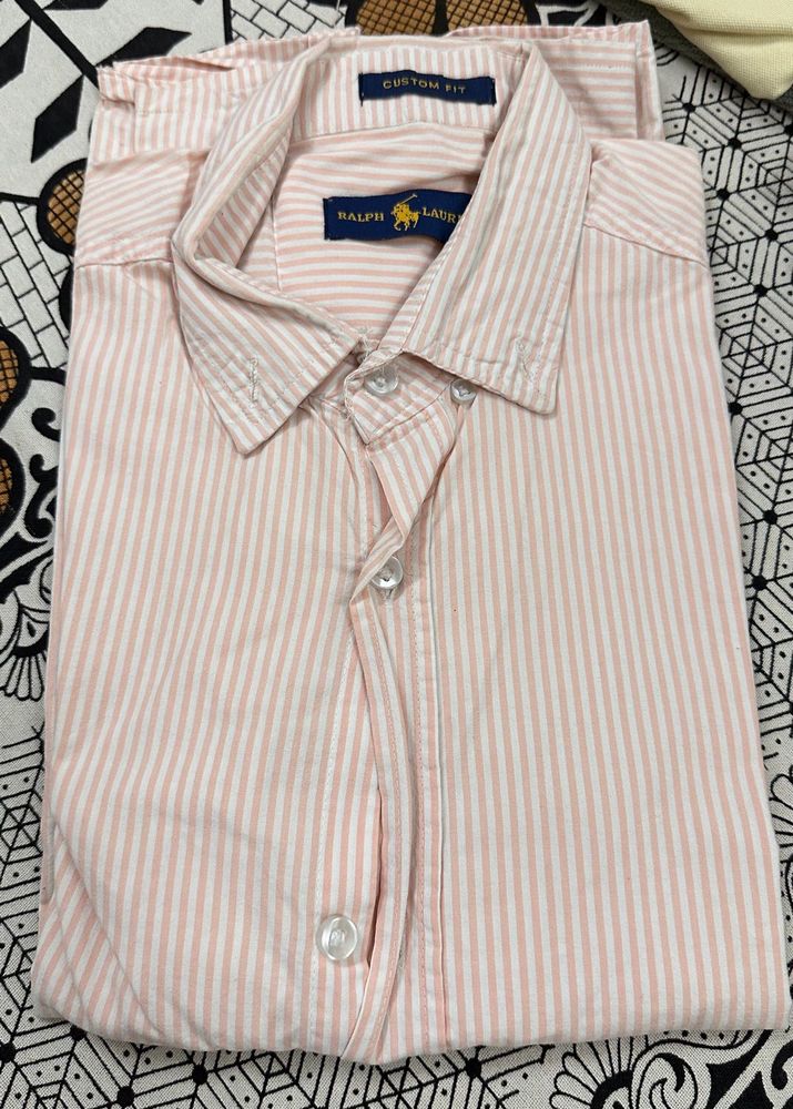 Men's Striped Dress Shirt