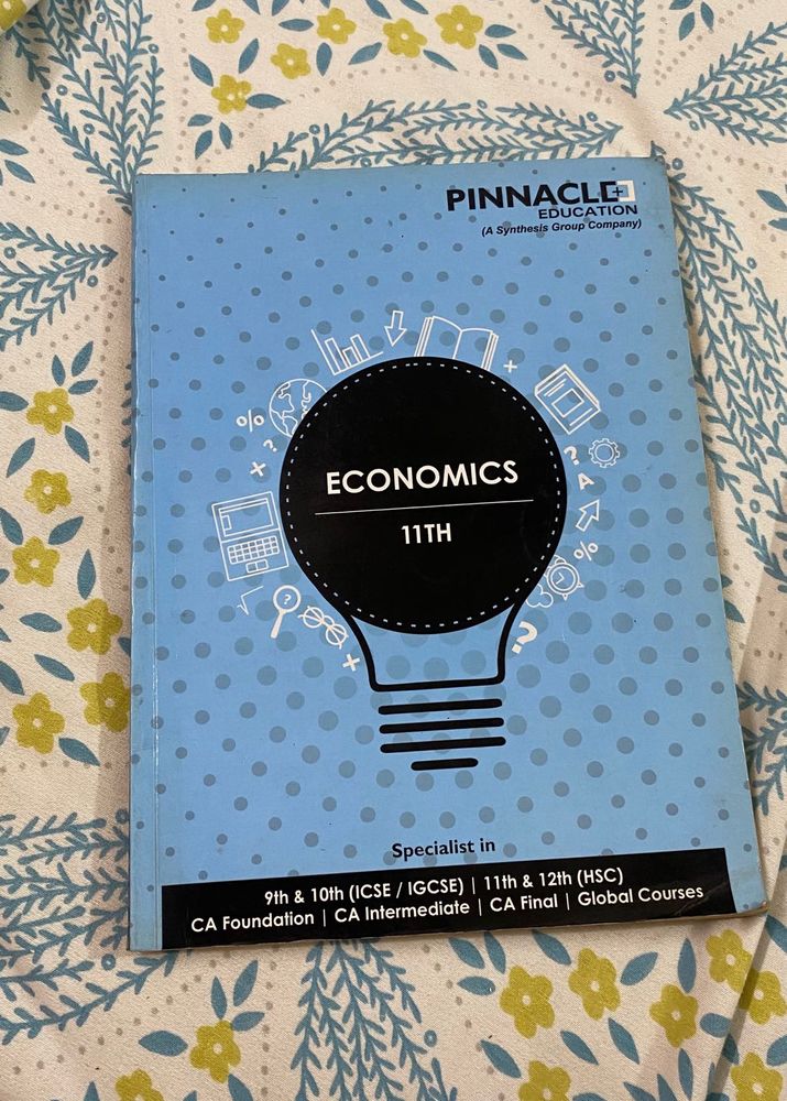 Economics 11th Std Book