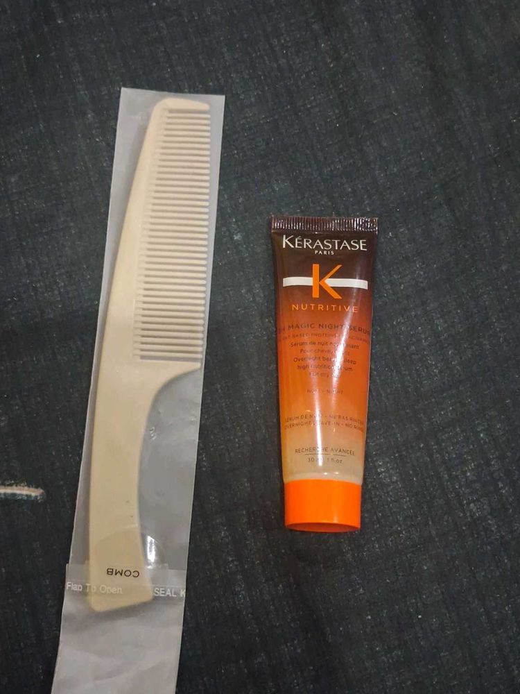 Comb+Kerastase Nutritive Magic Night Serum