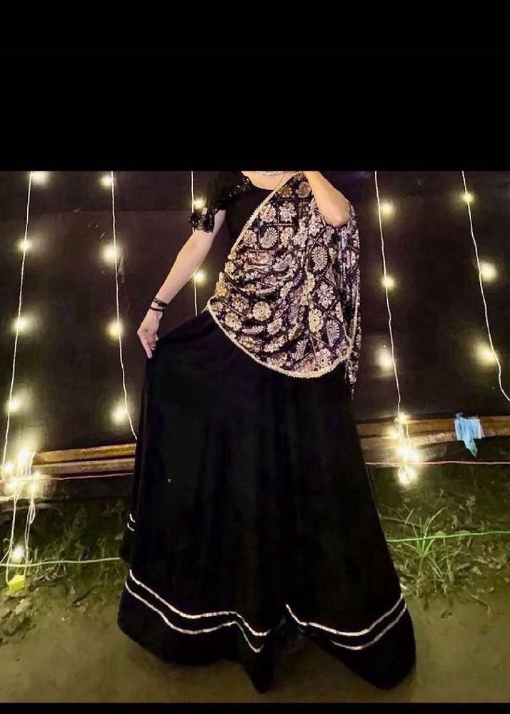 Elegant Black Lehenga Choli Set