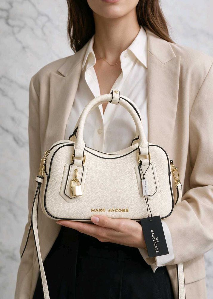 Marc Jacobs Off white  🤍 Leather Satchel Bag