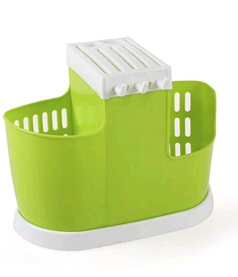 Green Cutlery Holder with Knife Slot (DEAL inside)