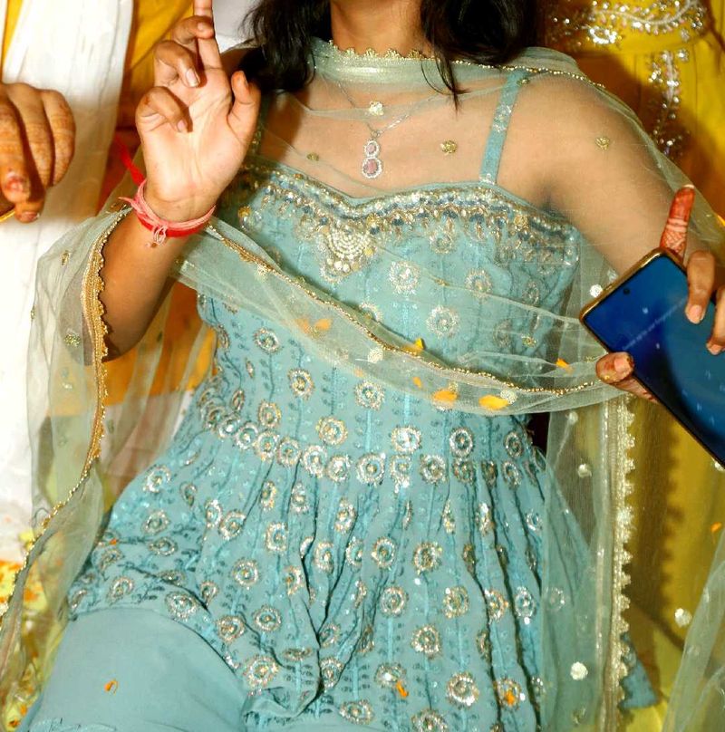 Sharara For Mehndi