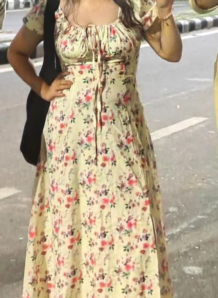 Floral   Print Maxi Dress