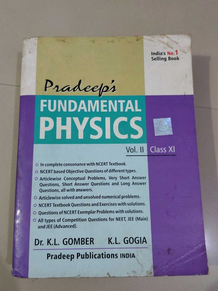 Pradeep's Fundamental Physics Vol. II