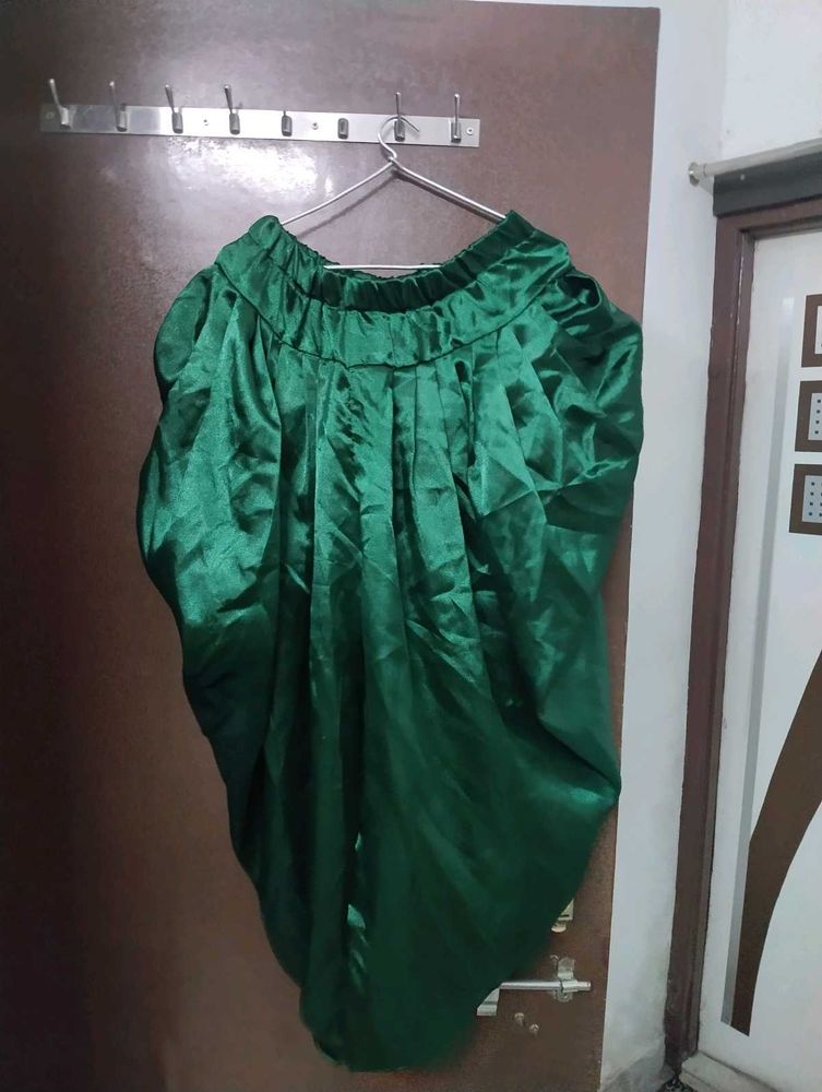green Patiala pant