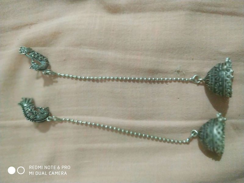 oxidised earings