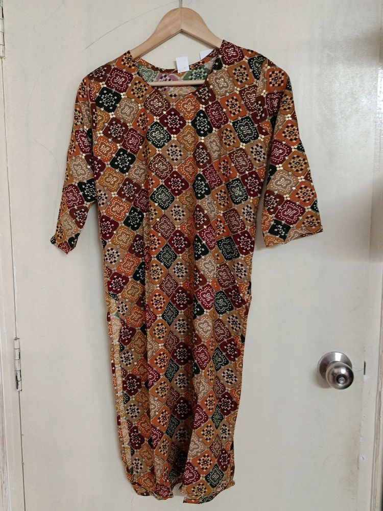Kurti With Tag