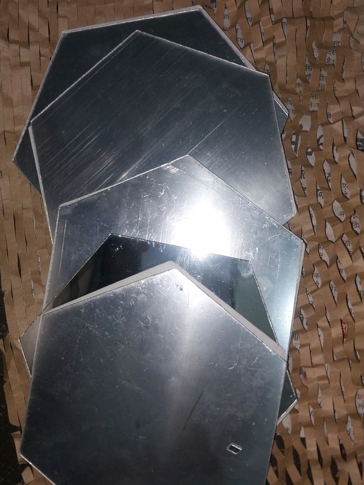 Cubes Mirror On Wall