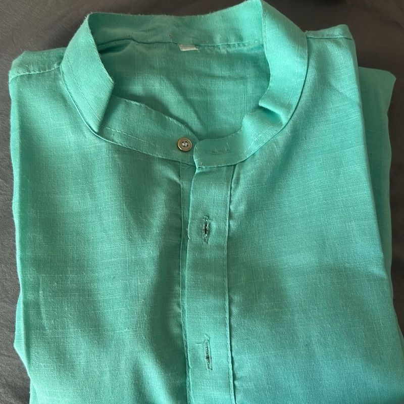 Men's Teal Kurta