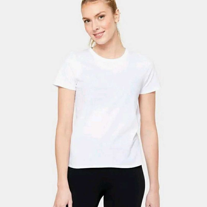 Classic White Crew Neck T-Shirt