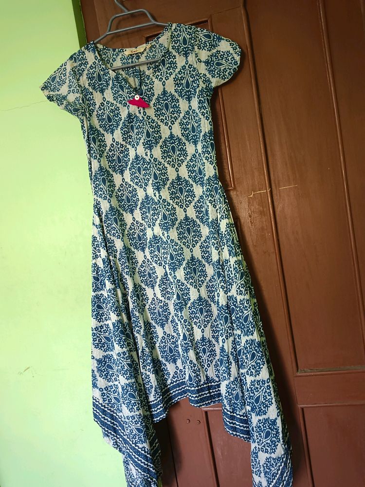 Branded Stylish Blue Kurta For Women