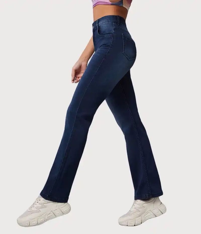 Flared Denim Jeans