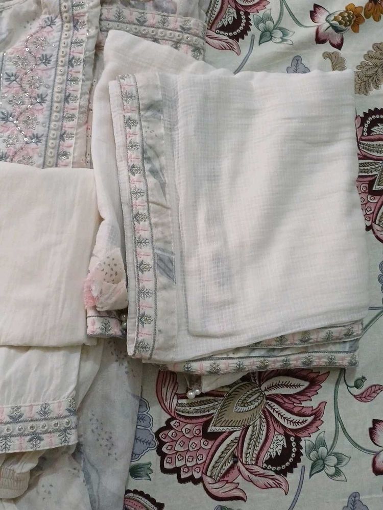 Elegant Embroidered Kurta Set