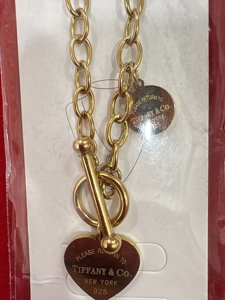 Tiffany &amp; Co. Heart Toggle Necklace