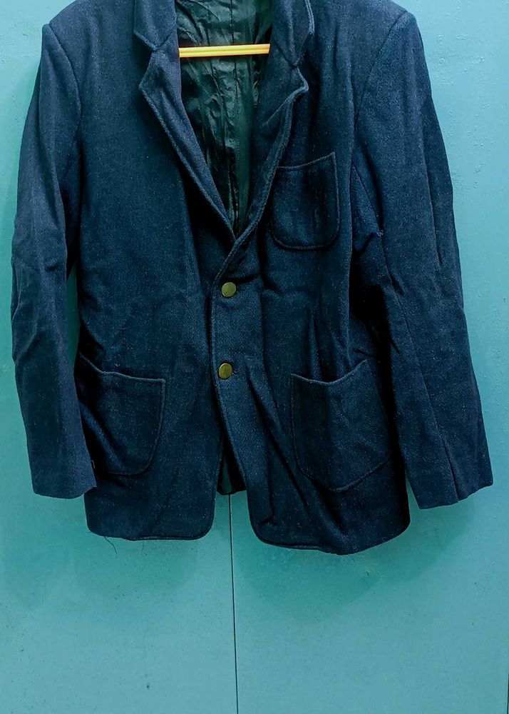 Navy Blue Casual Blazer
