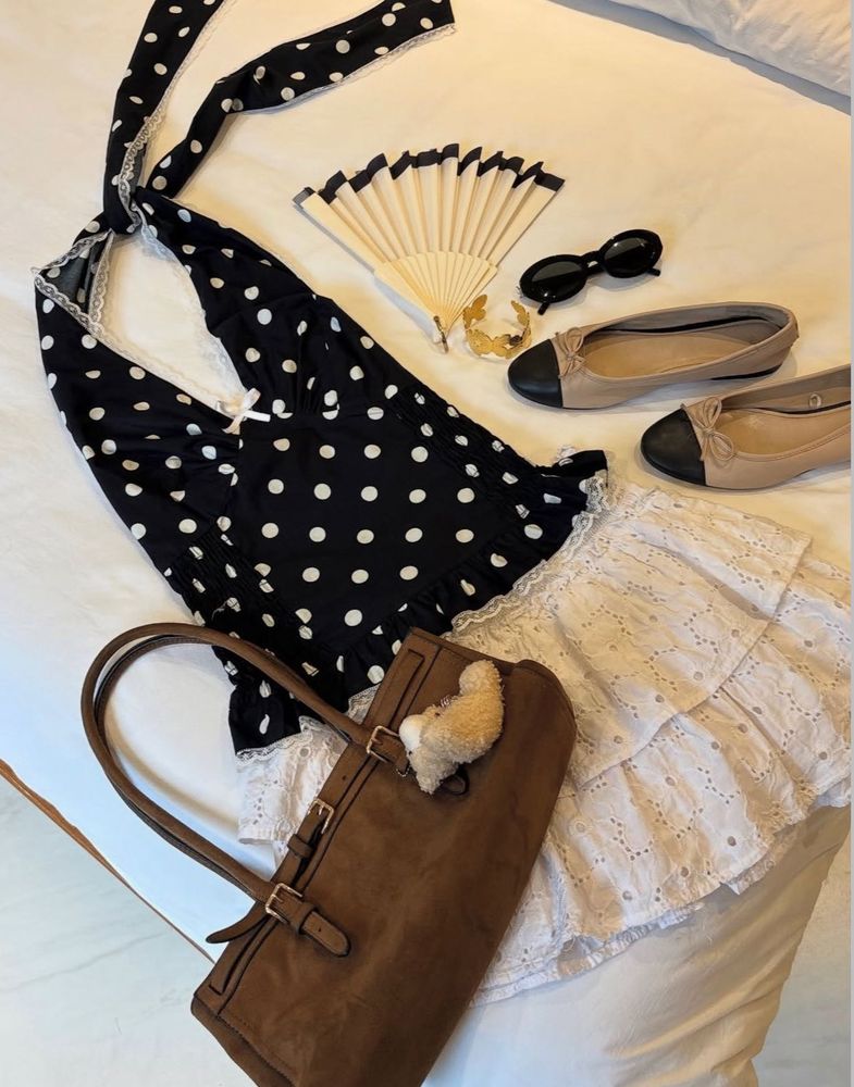 Cute Polka Dot Halter
