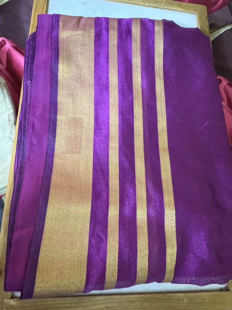 Purple saree