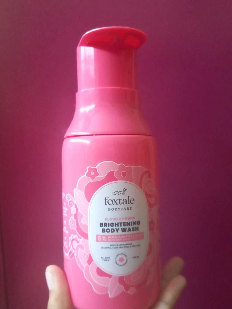 Foxtale Flower Power Brightening Body Wash