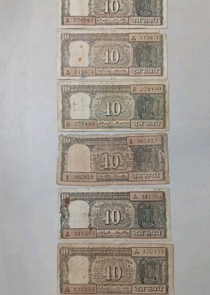 10/- note black boat issue
