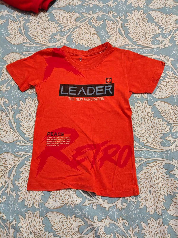 kids Retro Leader T-Shirt pack of 2