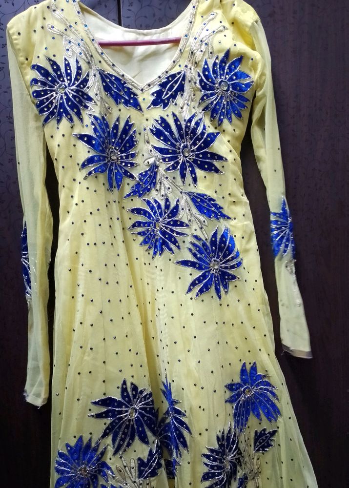 Yellow Anarkali Suit 💛
