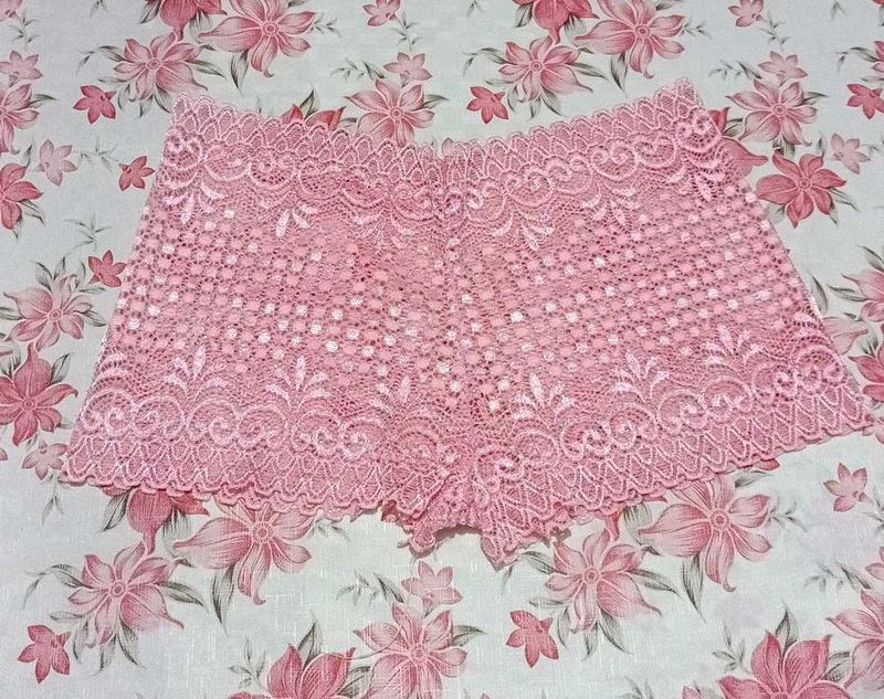 Beautiful Pink Lace Panty