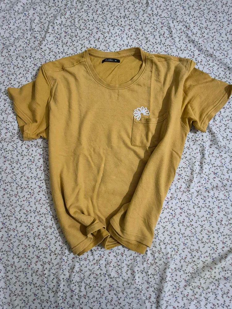 Mustard Yellow T-Shirt 🔥