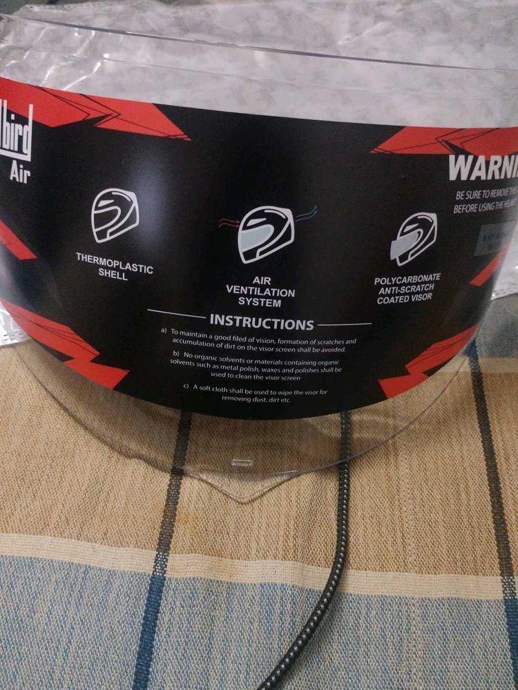 brand new Steelbird SBA20 CLEAR VISOR