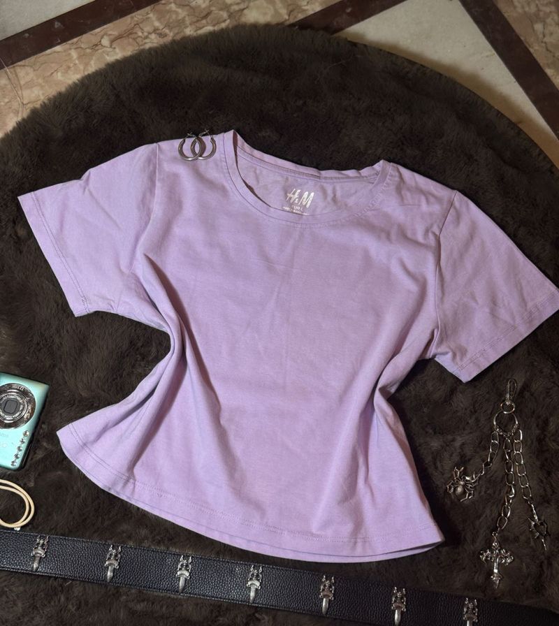 H&amp;M Lavender T-Shirt