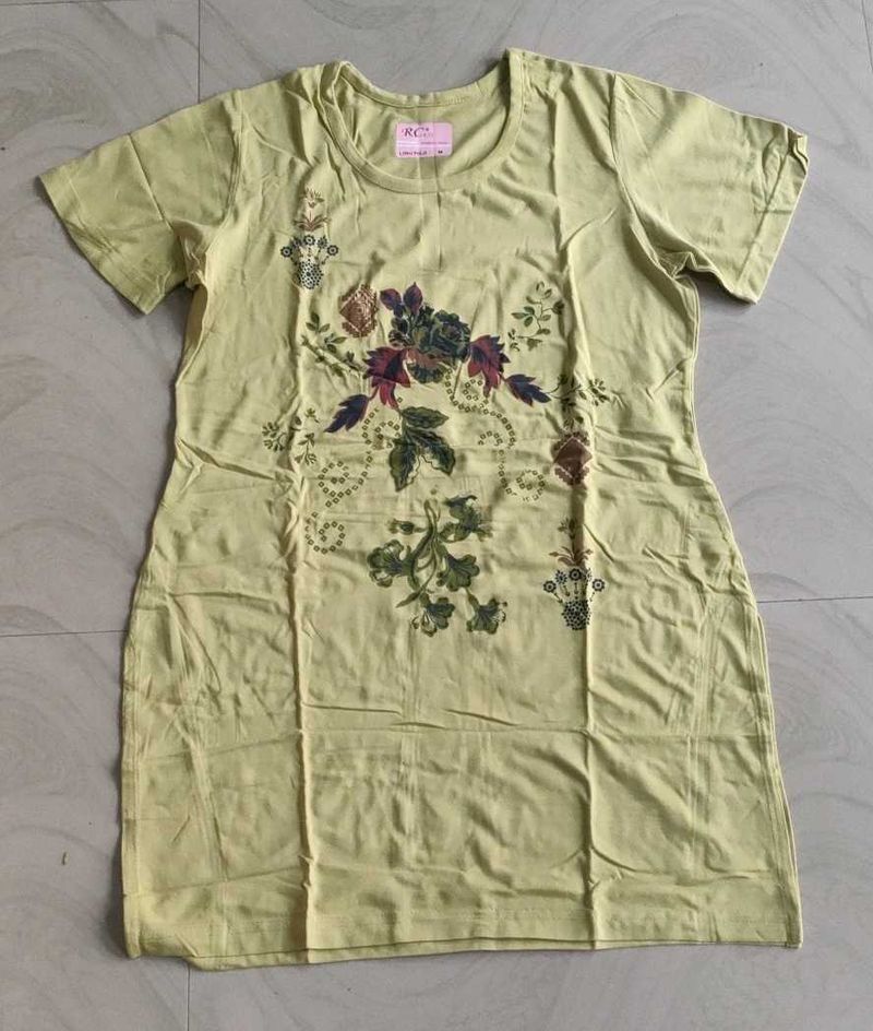Floral Print T-Shirt Top