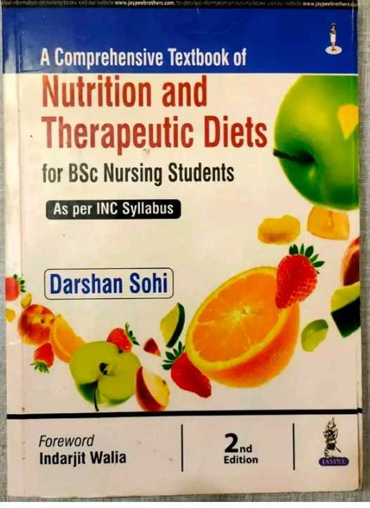 Nutrition and Therapeutic Diets for BSc Nursing
