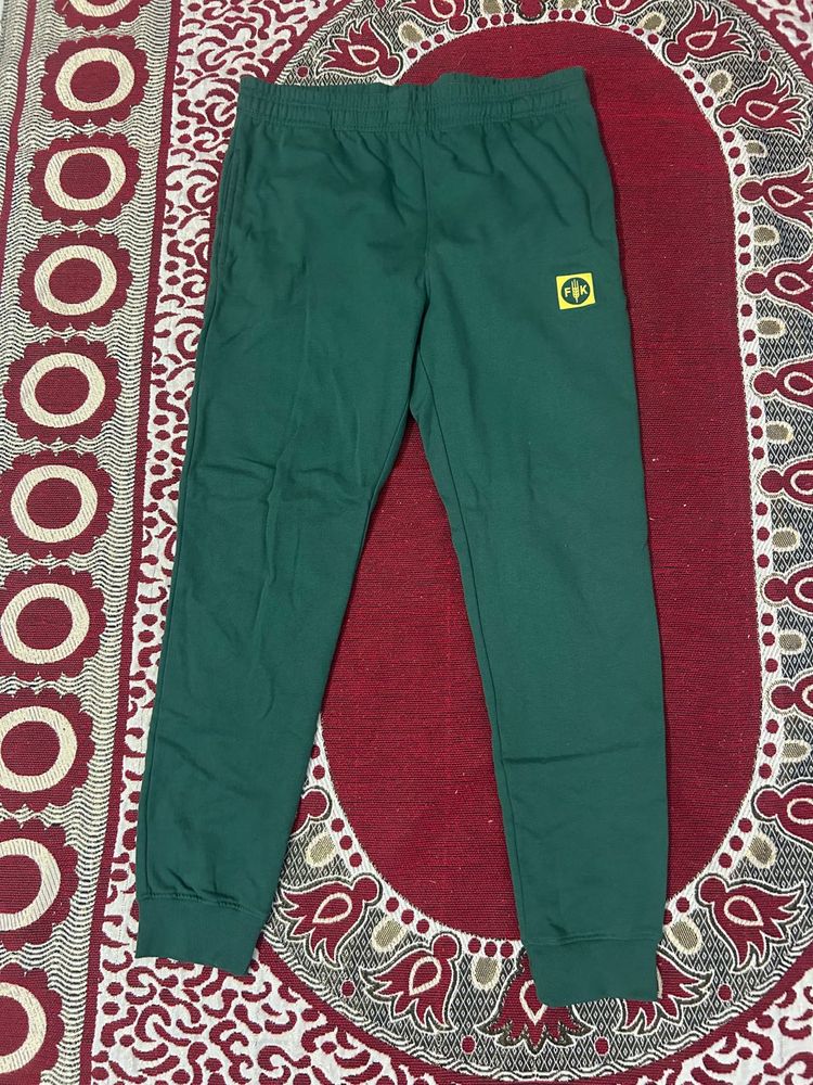 Men's Green Joggers