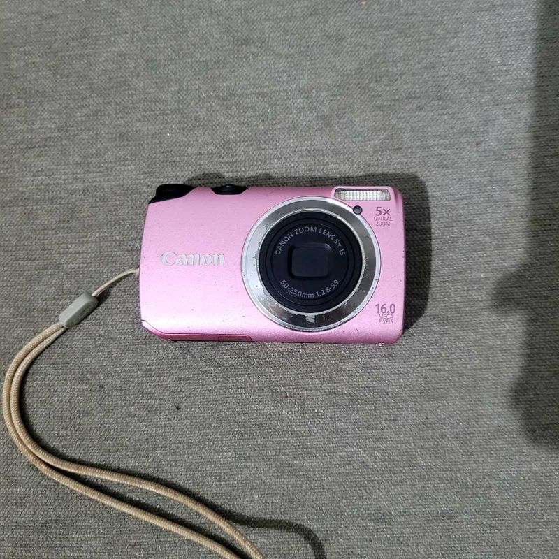 Canon Pink Digital Camera