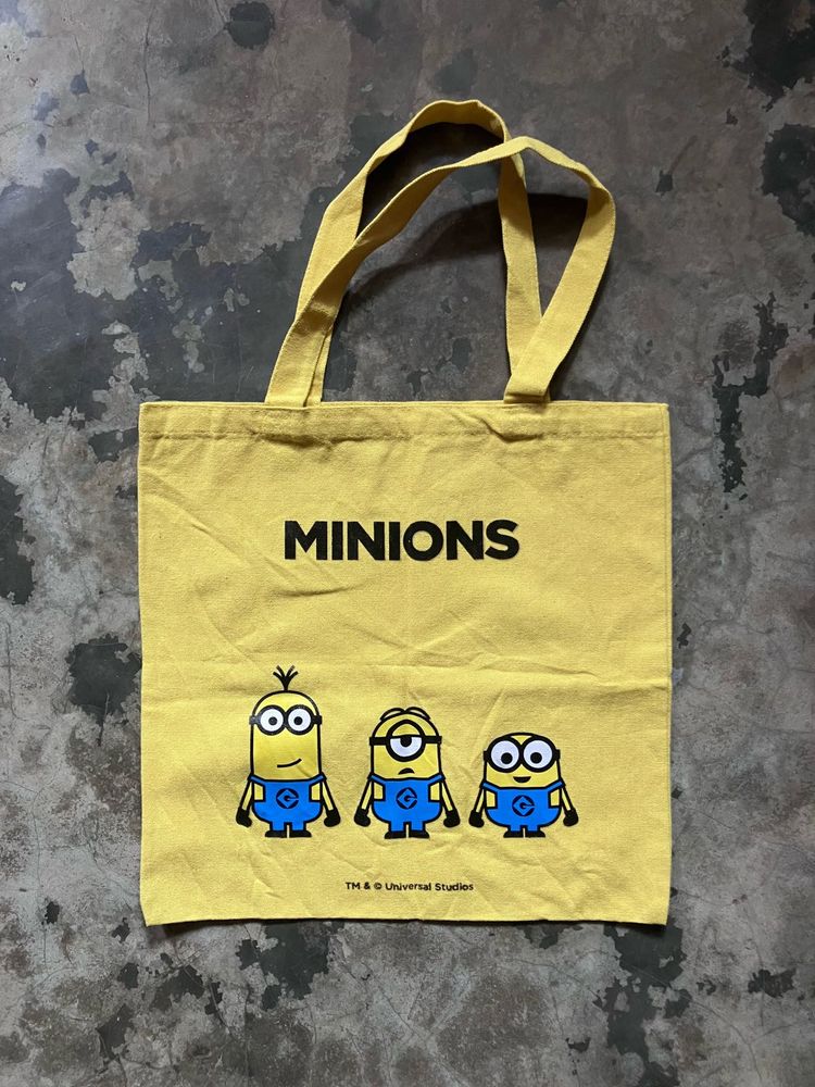 Yellow Minions Tote Bag