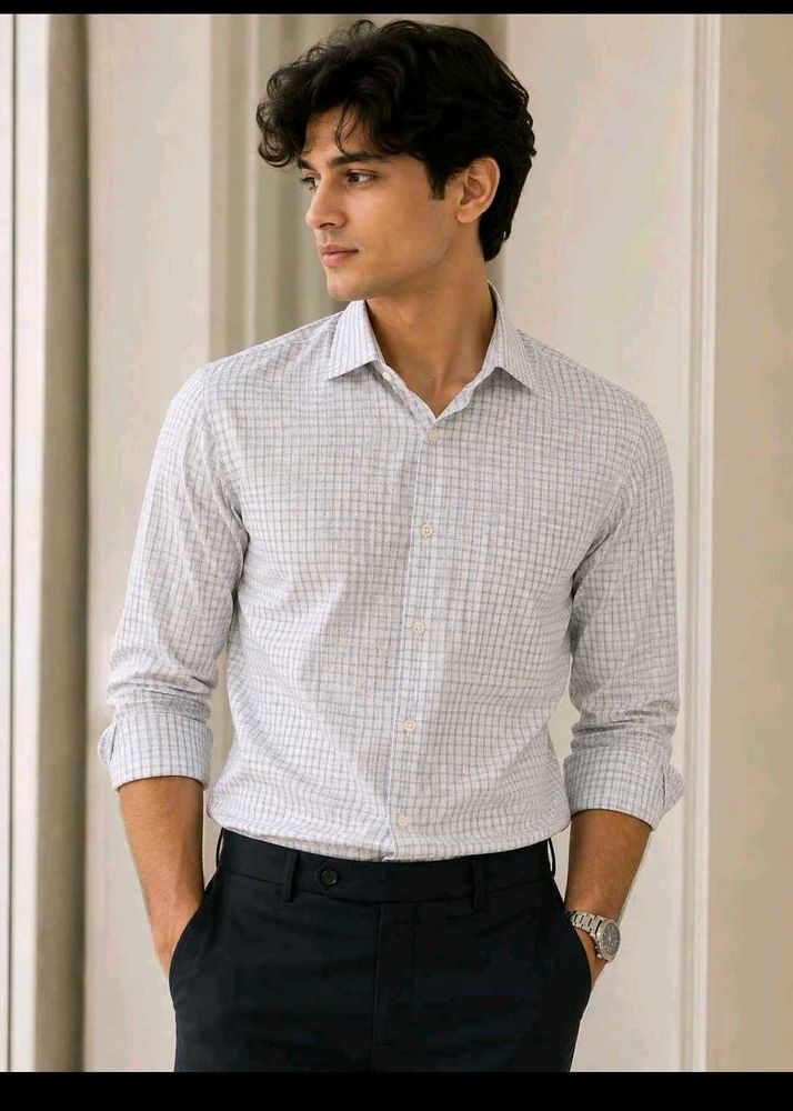 Men's Checked Casual Shirt