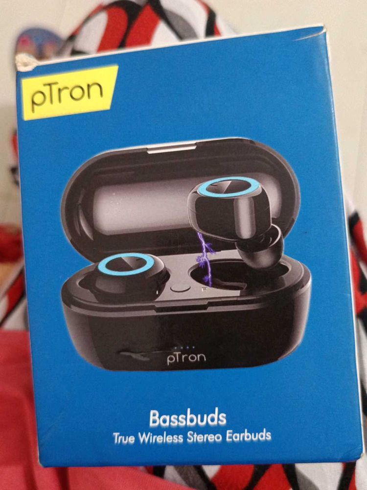 pTron Bassbuds True Wireless Earbuds