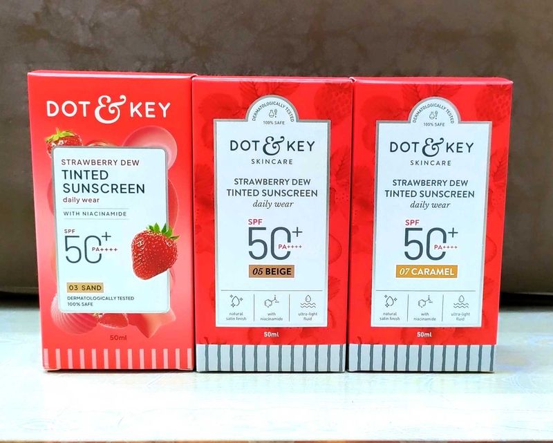 Dot &amp; Key Strawberry Dew Tinted Sunscreen SPF 50+