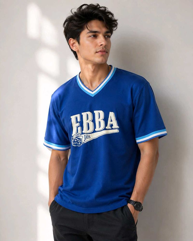 Blue FBBA Jays Graphic T-Shirt
