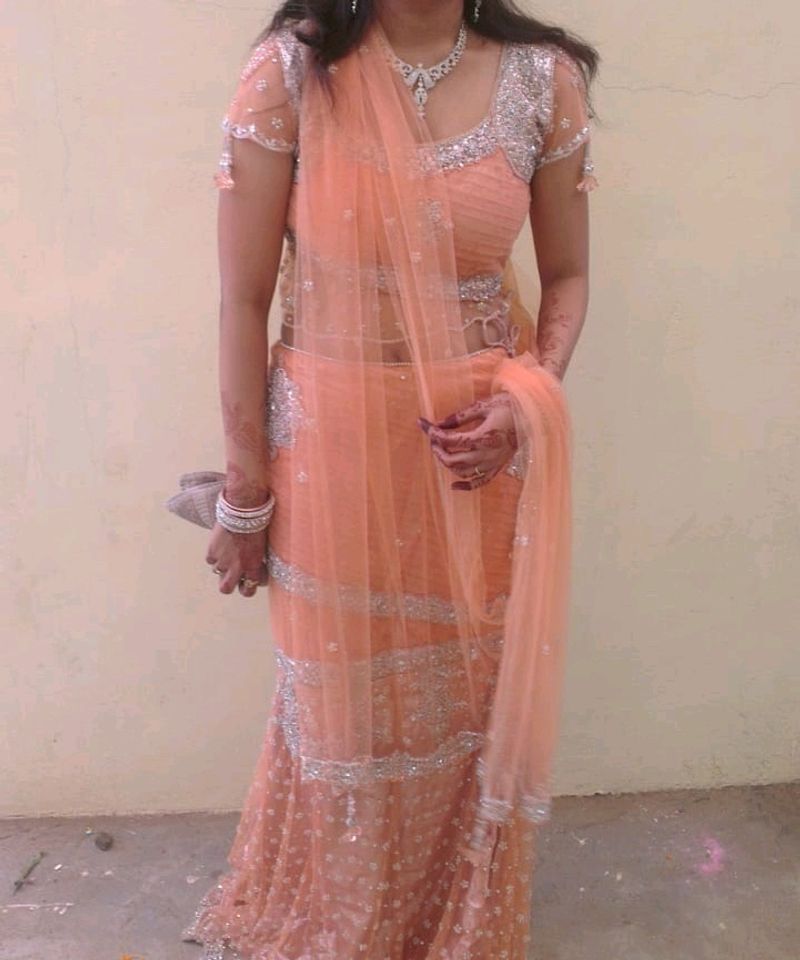 Fish cut Choli traditional